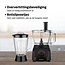 TurboTronic FP900 Foodprocessor met 10-delige Accessoireset - 3 Liter