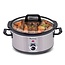 TurboTronic SC3D Slowcooker met warmhoudfunctie - Diamond RVS - 3.5L