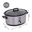 TurboTronic SC3D Slowcooker met warmhoudfunctie - Diamond RVS - 3.5L