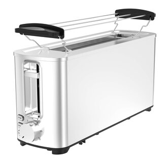 TurboTronic TurboTronic BF14 Broodrooster met Extra Brede Sleuf - Toaster - 2 Boterhammen