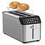 TurboTronic BF15 Digitale Broodrooster - Toaster met Extra Brede Sleuven