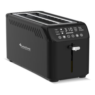TurboTronic TurboTronic BF15 Digitale Broodrooster - Toaster met Extra Brede Sleuven