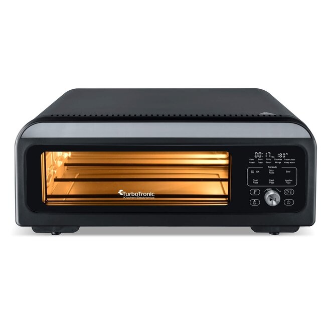 TurboTronic PO12 Elektrische Pizza Oven - Pizzaoven tot 400 °C