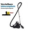 TurboTronic CV05 Stofzuiger zonder Zak met 6 Meter Snoer - 3,5 Liter