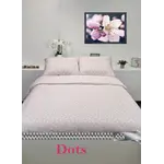 Sofiben Polka Dots Pink  (1 kleur)  200 x 200 cm