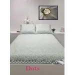 Sofiben Polka Dots Groen  (1 kleur)  200 x 200 cm