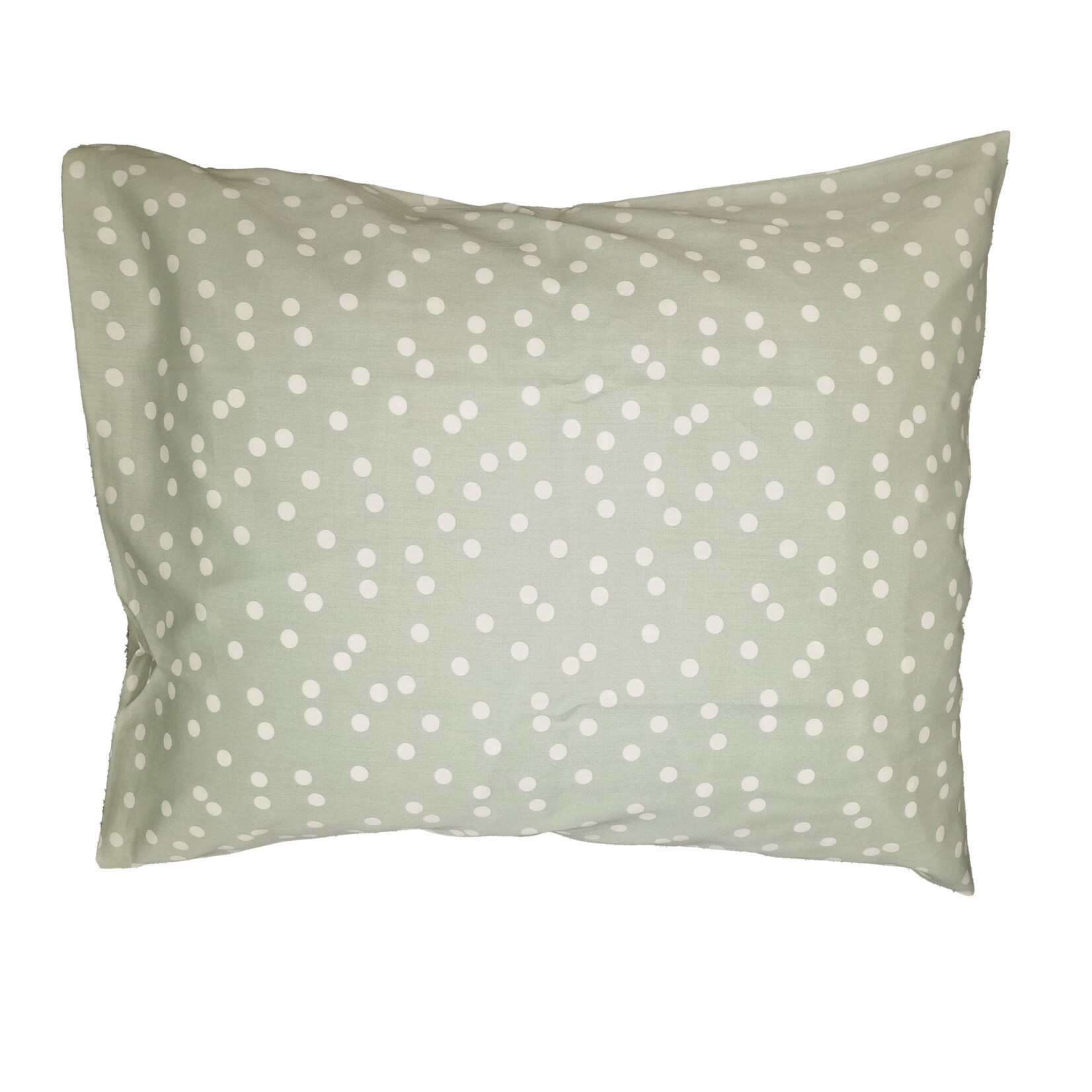 (Extra) kussensloop Polka Dots groen (1 kleur)