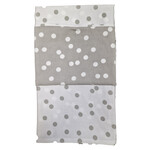 (extra) kussensloop Polka Dots Grijs en Wit