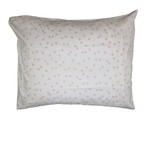 (extra) kussensloop Polka Dots wit/roze noppen