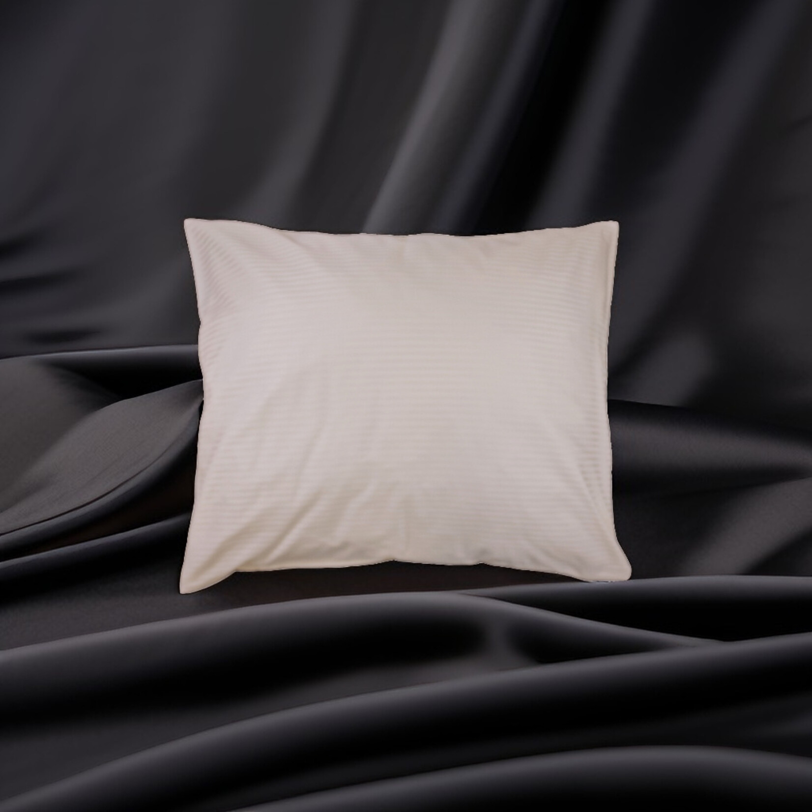 Kussensloop (extra) dessin Pale, 300TC katoensatijn,  afm. 60 x 70 cm met hotelsluiting