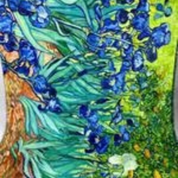 Vincent van Gogh De Irissen van dikker materiaal met 2 kanten print