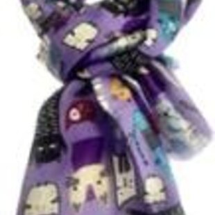 Leuke katten sjaal in 6 kleuren / 50% katoen met 50% viscose