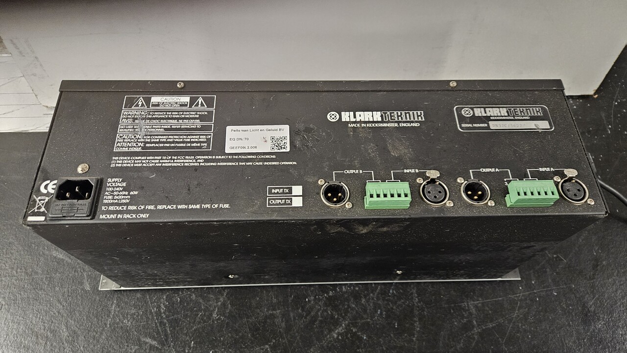 Klark Teknik DN370 EQ OCC.