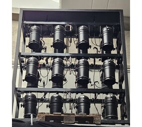 Fourbar long nose 500w lampen par 56 OCC.