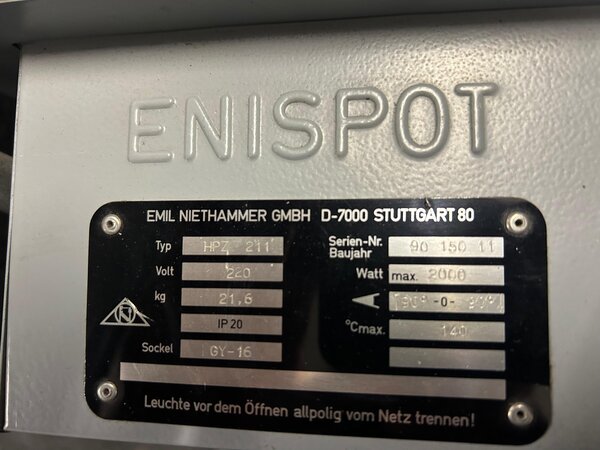 Niethammer Niethammer Enizoom 2kw - HPZ 211 OCC.