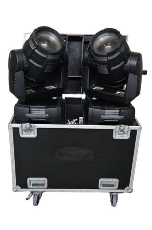 Martin Flightcase 2x Martin MAC TW1 movinghead OCC.