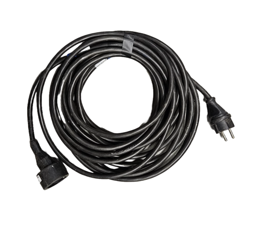 Schuko  kabel 10m 1,5 qmm OCC.