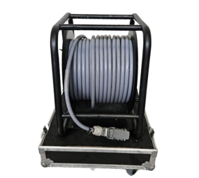 H108 40m   incl haspel 68 x 60 x 90 INCL. flightcase  OCC.