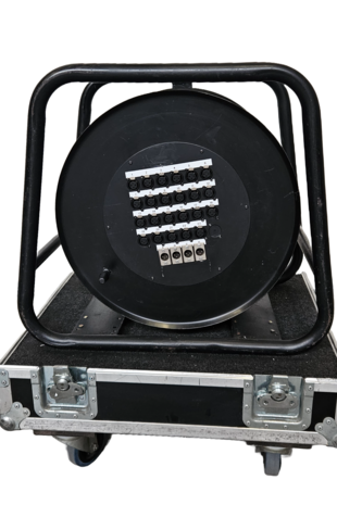 H108 40m   incl haspel 68 x 60 x 90 INCL. flightcase  OCC.