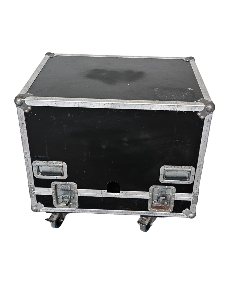 Multi xlr 8ch met schuko op haspel  inclusief kist 83 x 60 x 80 OCC.