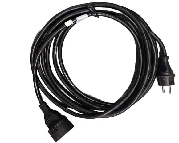 Schuko kabel  5m 1,5 qmm OCC.