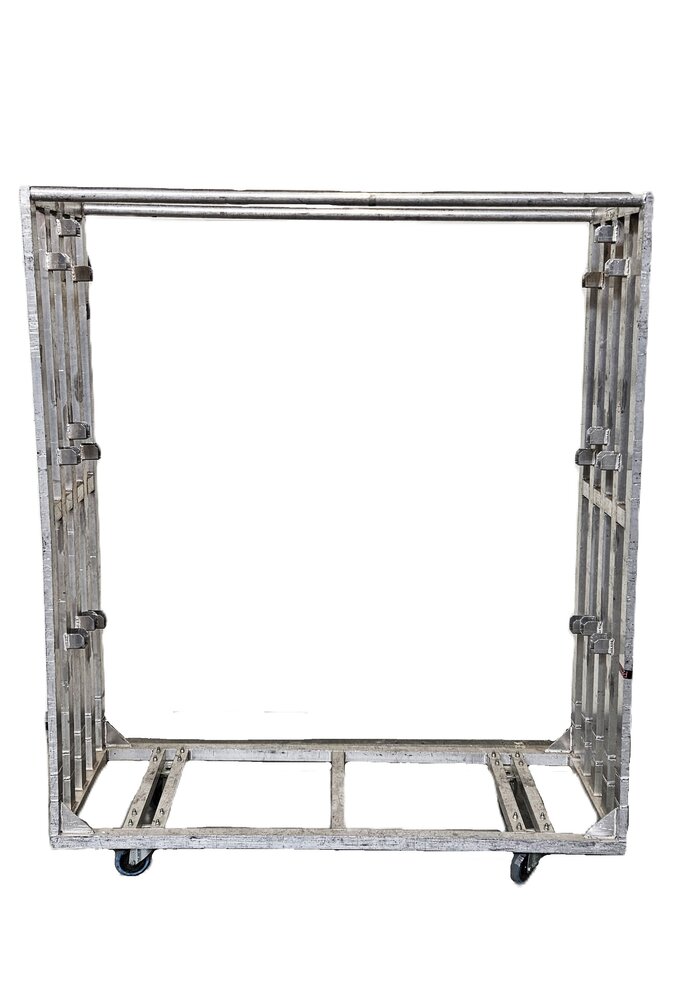 Lampenkar groot zonder buizen aluminium