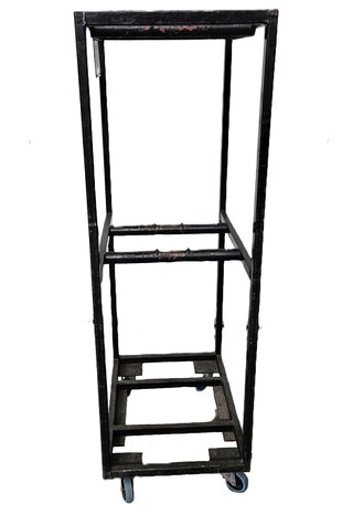 Lampenkar klein zwart