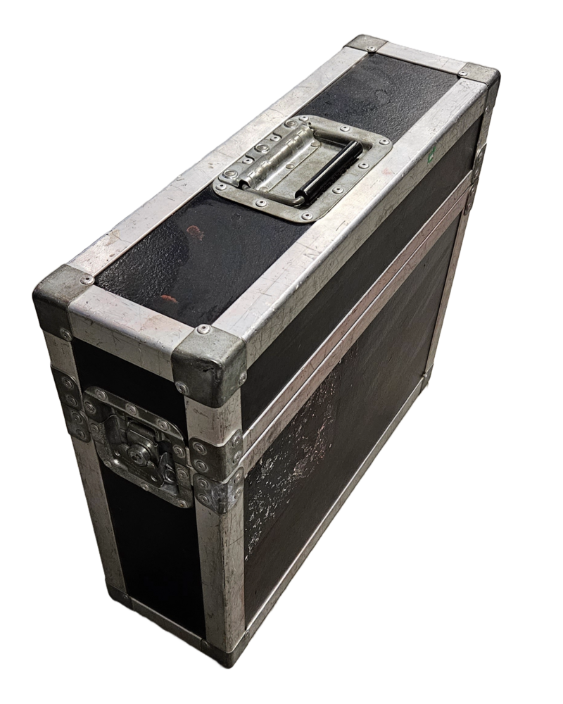 Flightcase 3he case met dichte achterzijde OCC.