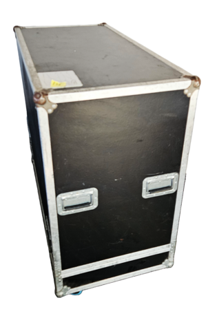 Flightcase tbv stolp 120 x 60 x 112 hoog OCC.