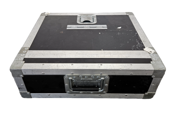 Flightcase 3he alleen voorzijde met klep bovenop  53 x 32x 16 OCC.