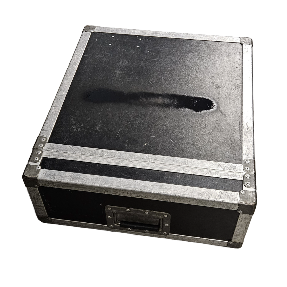 Flightcase 4he case met open achterkant OCC.