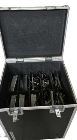 Flightcase met deksel / voorzijde deksel OCC.