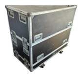 Flightcase tbv stolp 120 x 60 x 112 3 delig OCC.