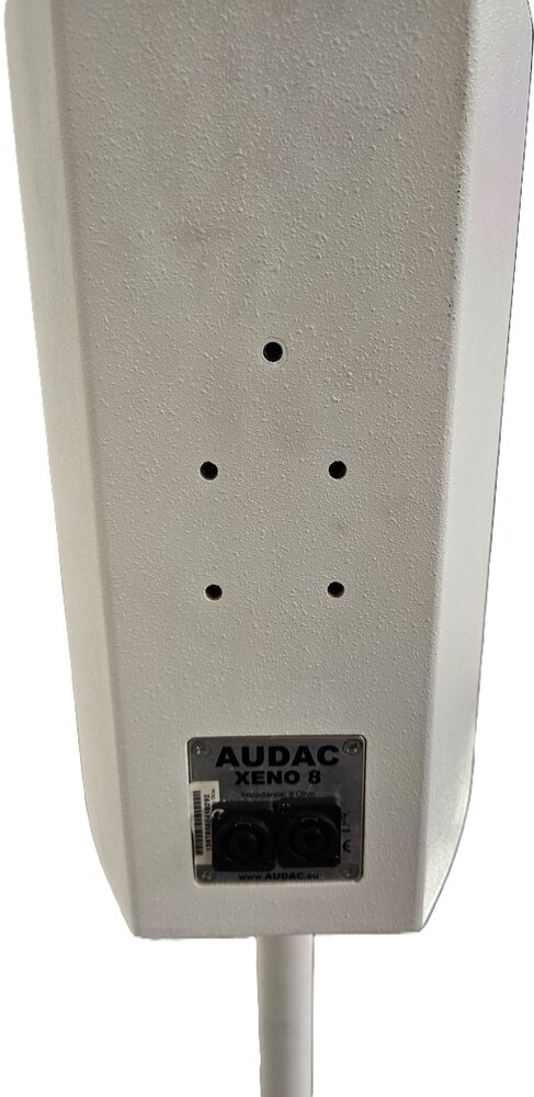 Audac Audac  XENO 8  Witte speakers  OCC.