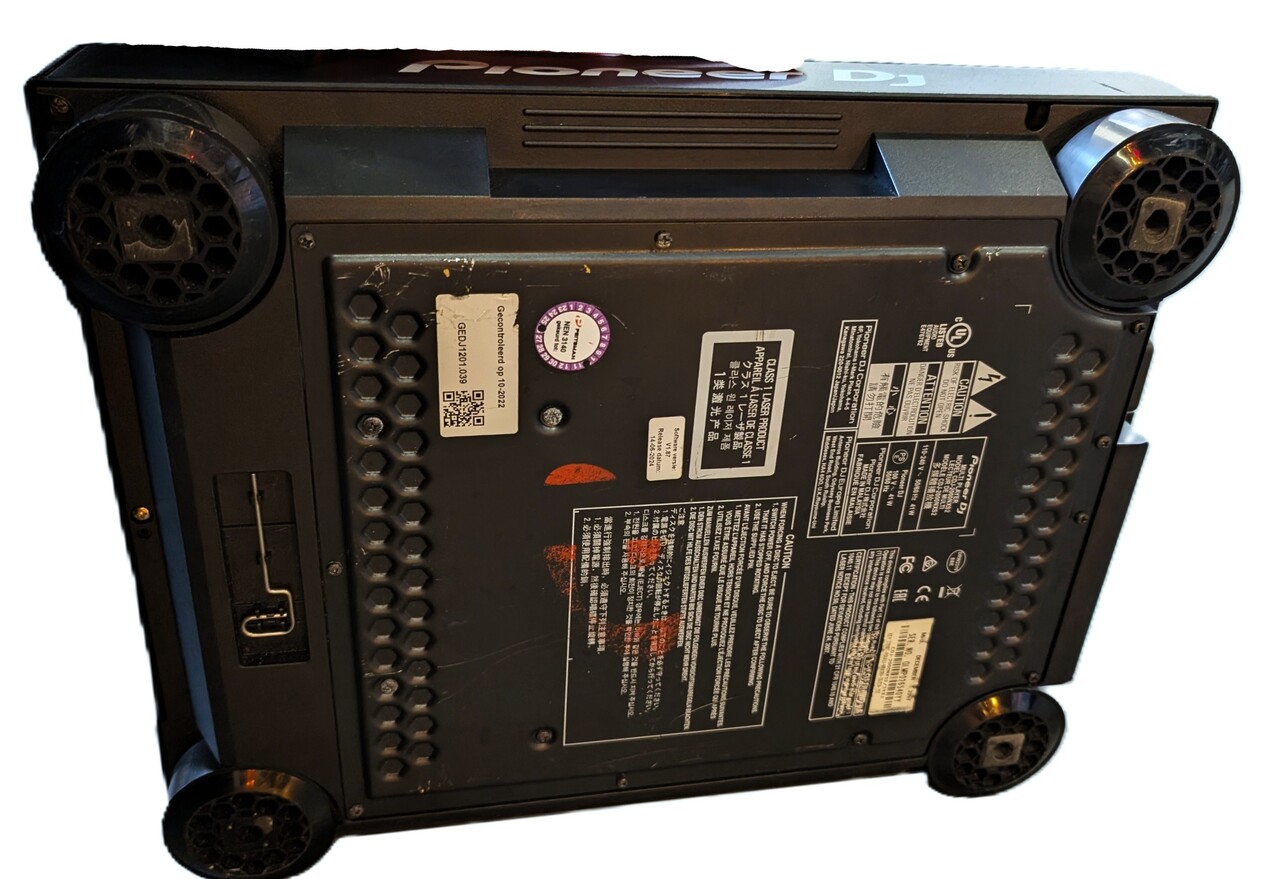 Pioneer Pioneer CDJ-2000NXS2 in kunststof flightcase 