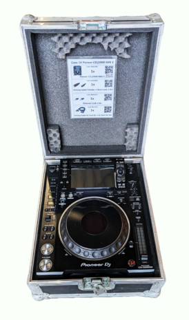 Pioneer Pioneer CDJ-2000NXS2 in kunststof flightcase 
