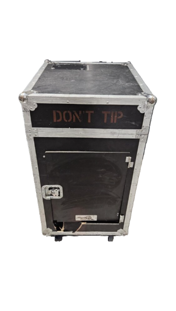 Flightcase regierack 60 x 53 x 104 met schade OCC.