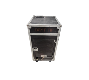 Flightcase regierack 60 x 53 x 104 met schade OCC.
