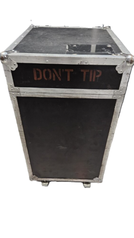 Flightcase regierack 60 x 53 x 104 met schade OCC.