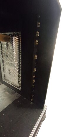 Flightcase inclusief binnenrack Local rack 14HE