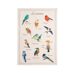Coucke Linge en métis LES OISEAUX 50 x 75 cm