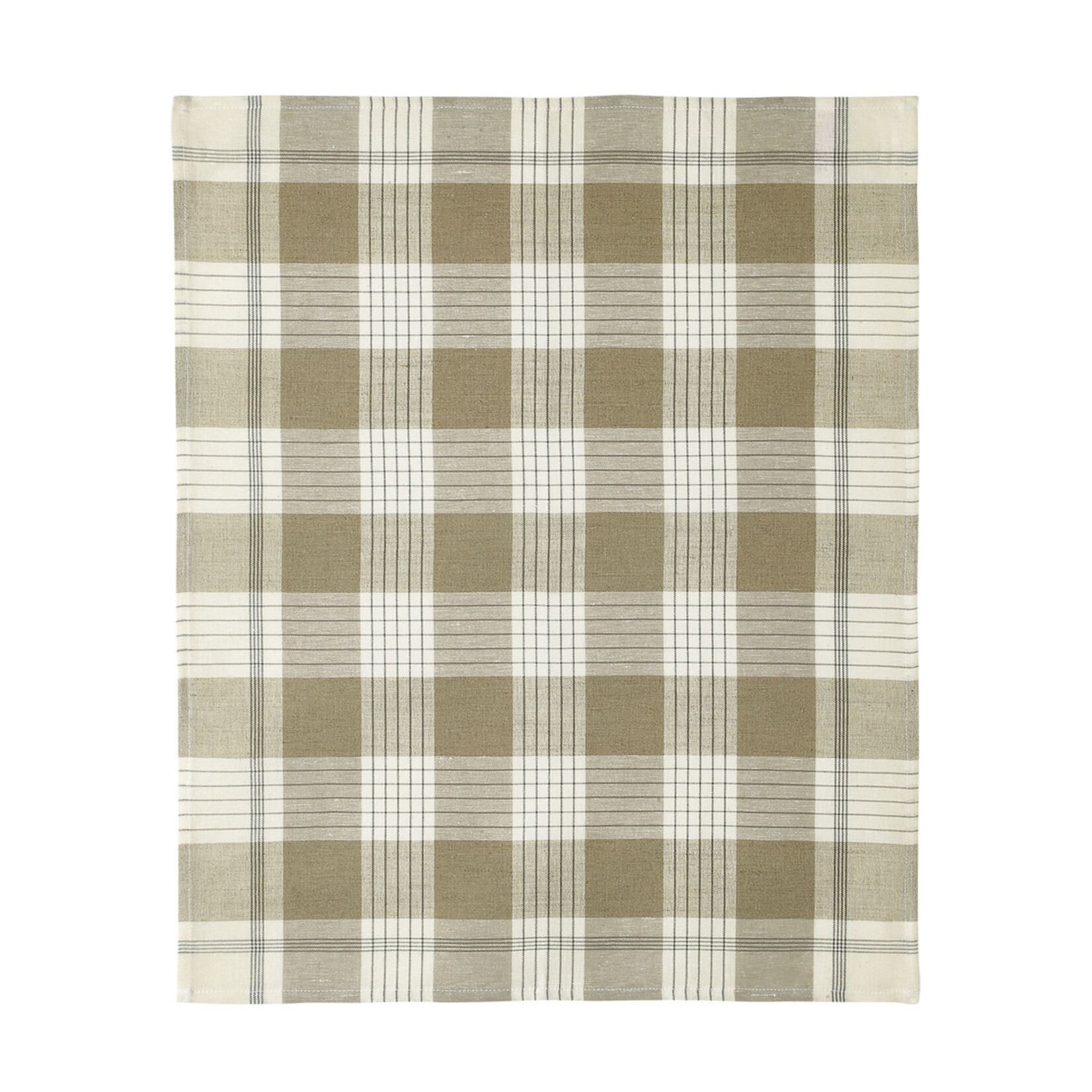 Coucke Linge en métis BISTROT  Anthracite 50 x 75 cm
