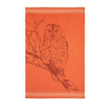 Coucke Linge Jacquard LA CHOUETTE ROOIBOS 50 x 75 cm 100% coton