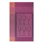 Coucke Linge Jacquard VERRE A VIN 50 x 75 cm 100% coton