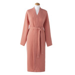 Essix Peignoir BONHEUR gaz de coton S/M  blush
