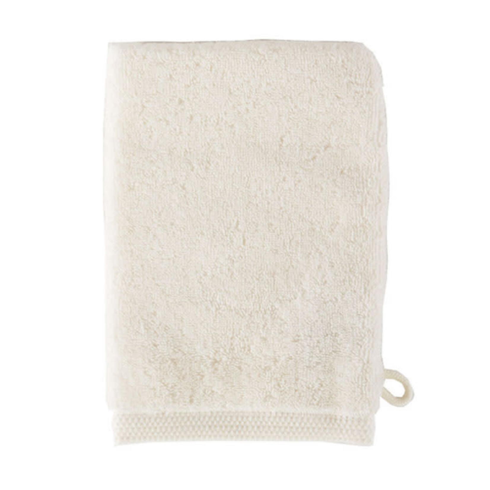 Alexandre Turpault Gant de toilette 16 x 21 cm meringue