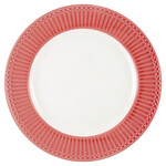 Greengate Assiette plate 23 cm - corail