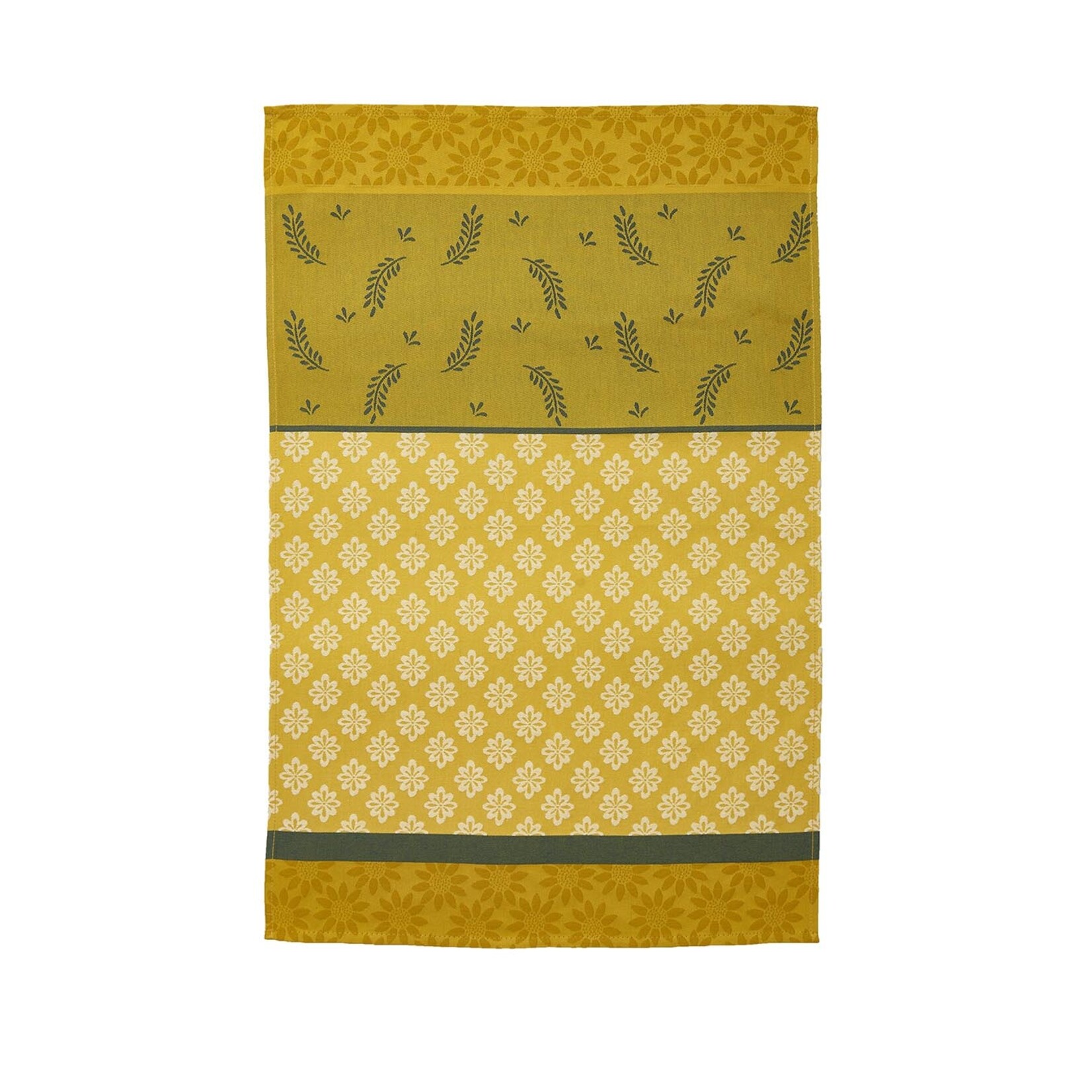 Coucke Linge jacquard BASTIDE JAUNE TO 50 x 75 cm
