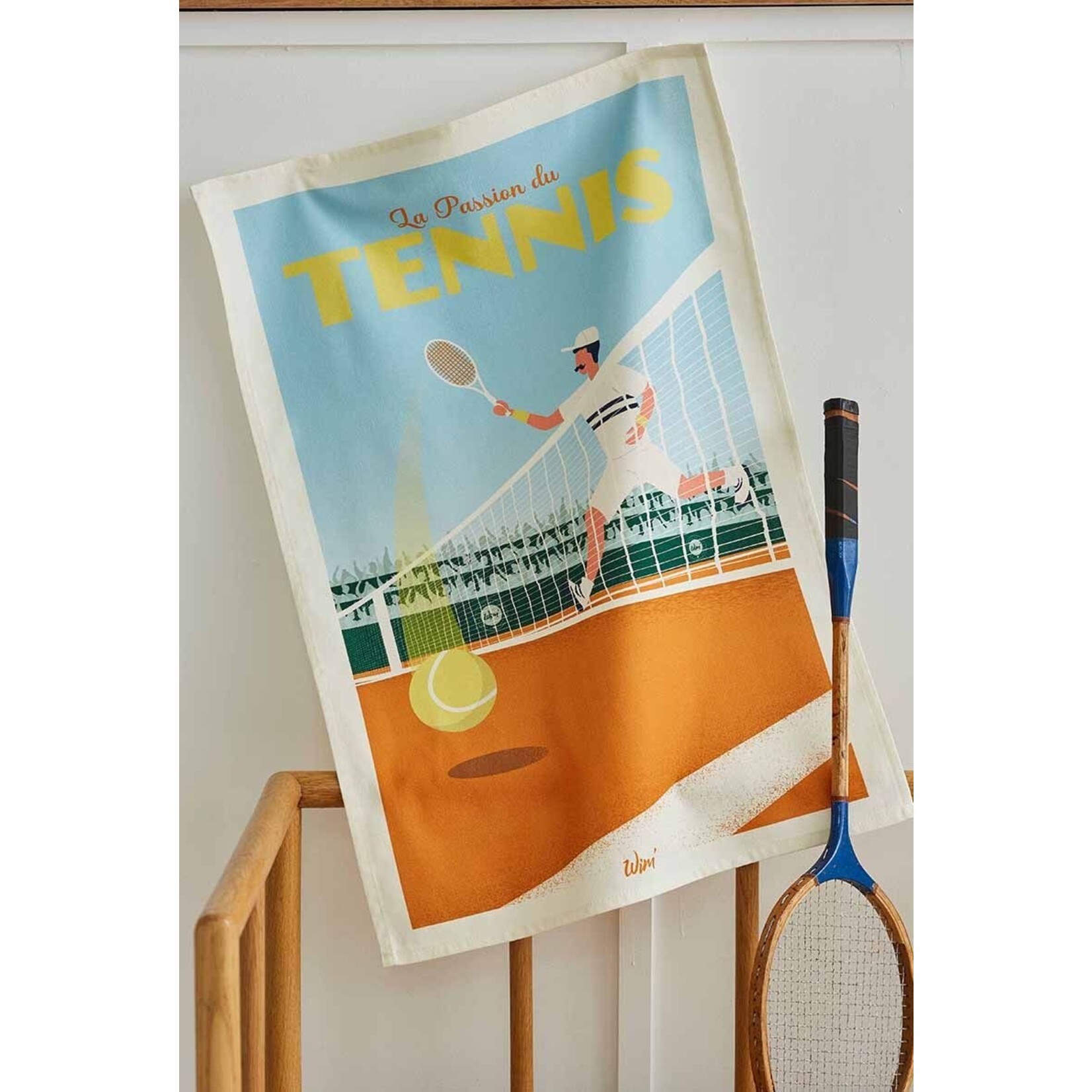 Coucke Linge imprimés WIM set et match 50 x 75 cm