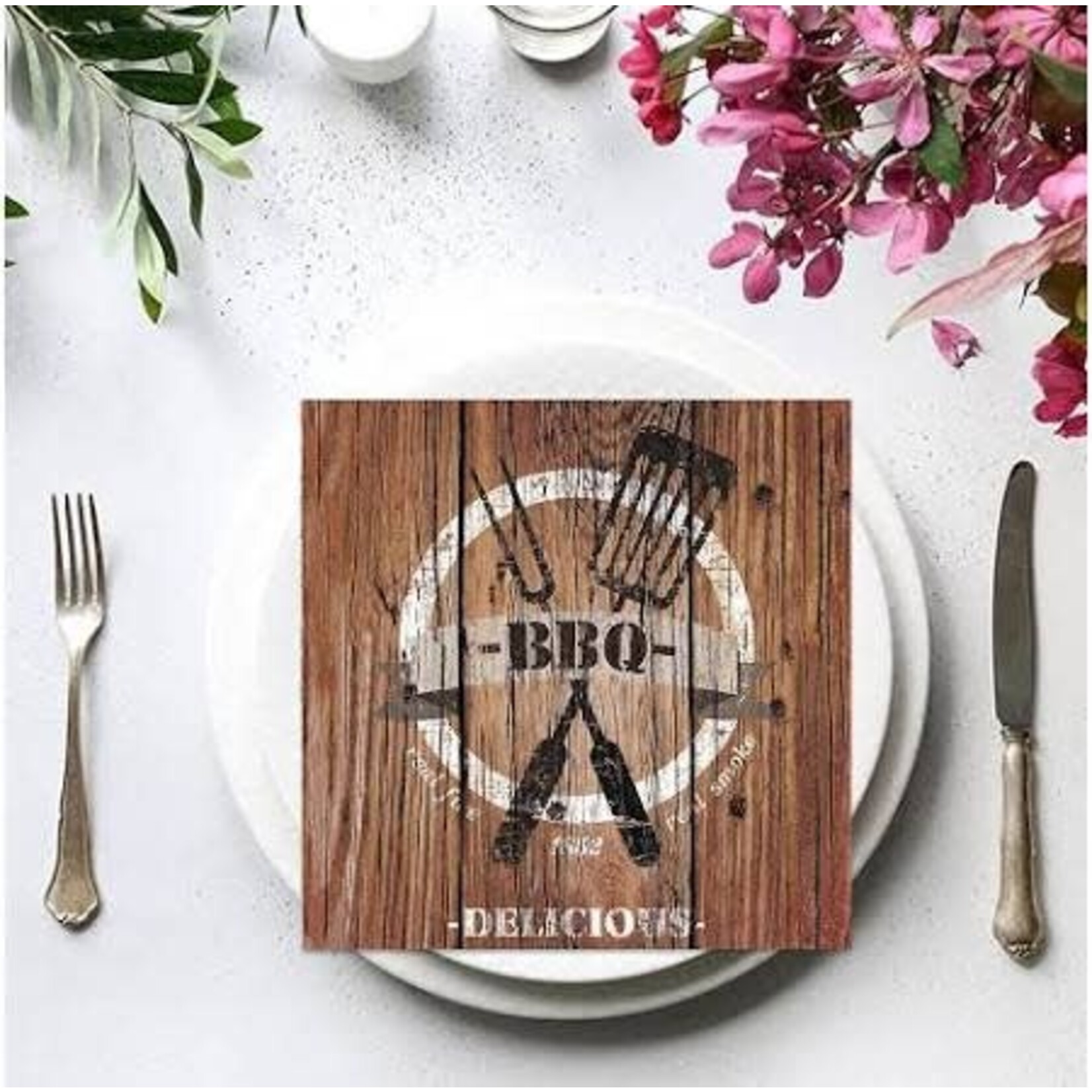 Ambiente Serviette en papier BBQ